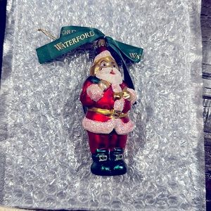 Waterford heirloom ornament Santa Claus